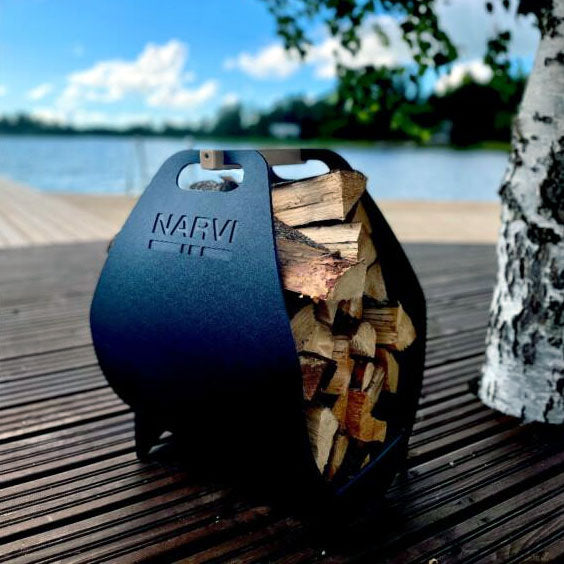 Narvi Wood Basket