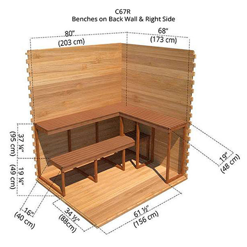 Outdoor Cabin 6x7