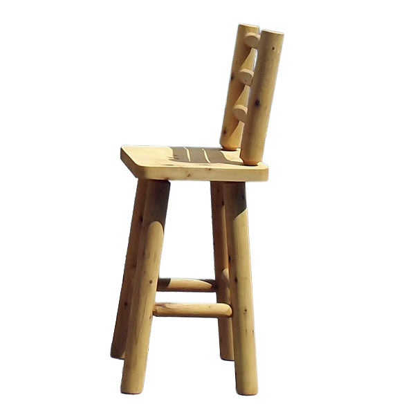 30" Stool with Back